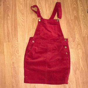 Brand new red corduroy jumper